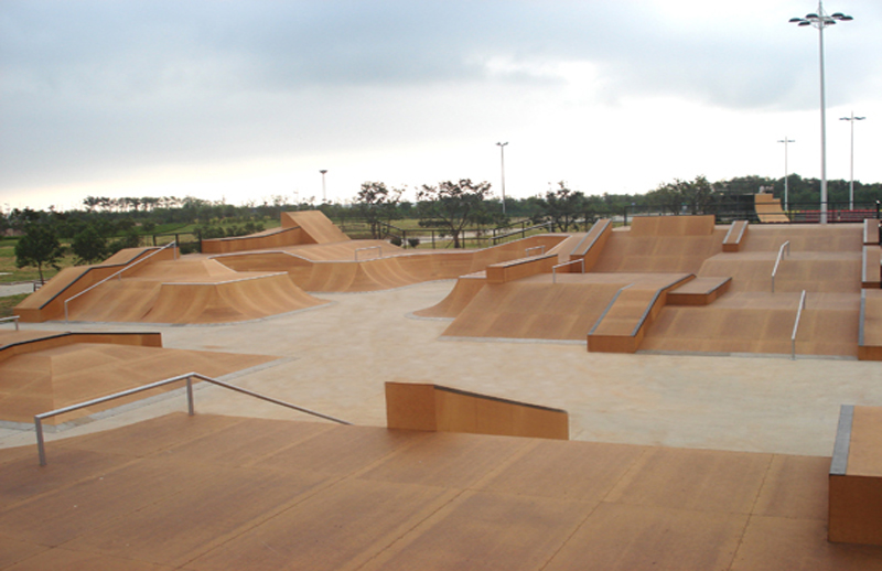 山東省日照市奧林匹克公園極限運動場 （街區）