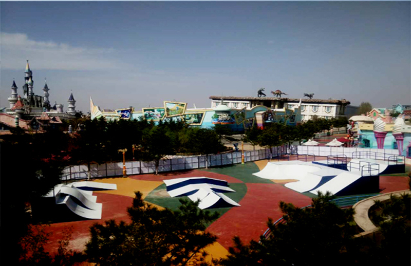 遼寧省沈陽市方特園區(qū)極限運動場