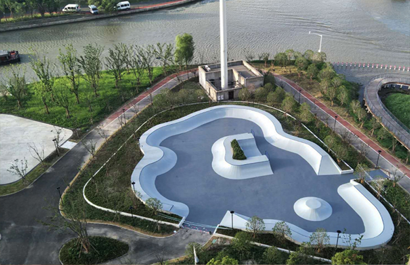 上海市青浦環(huán)城水系景觀工程極限運動場（三期）