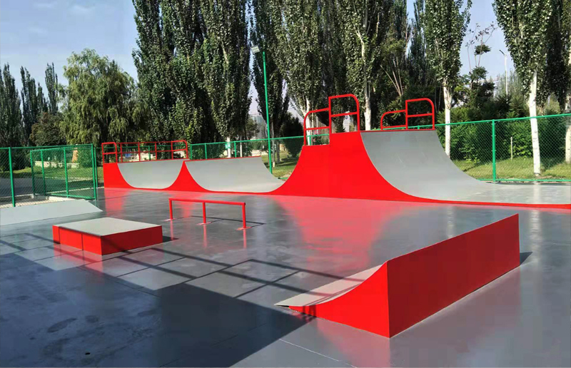 寧夏銀川市綠地集團極限運動場（U槽區）