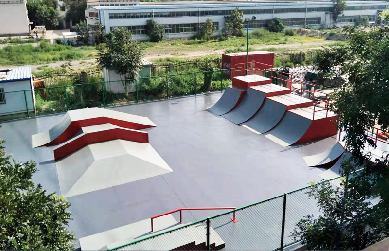 寧夏銀川市綠地集團極限運動場（街區）