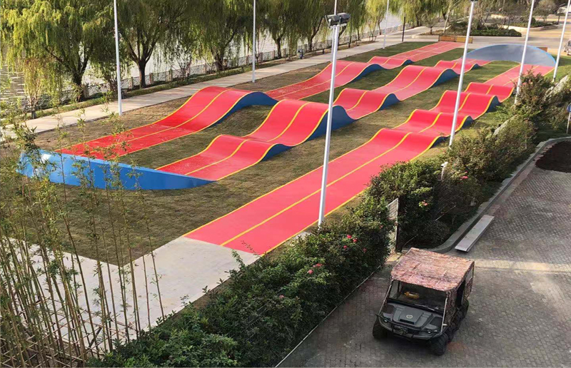 上海市青浦區環城水系景觀工程小輪車越野場地