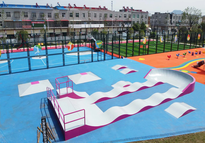 安徽省合肥市樂橋體育公園極限運動場　