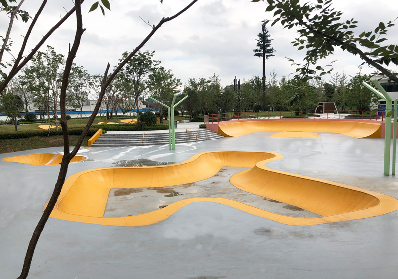 浙江省寧波市華潤灣頭運動公園極限運動場