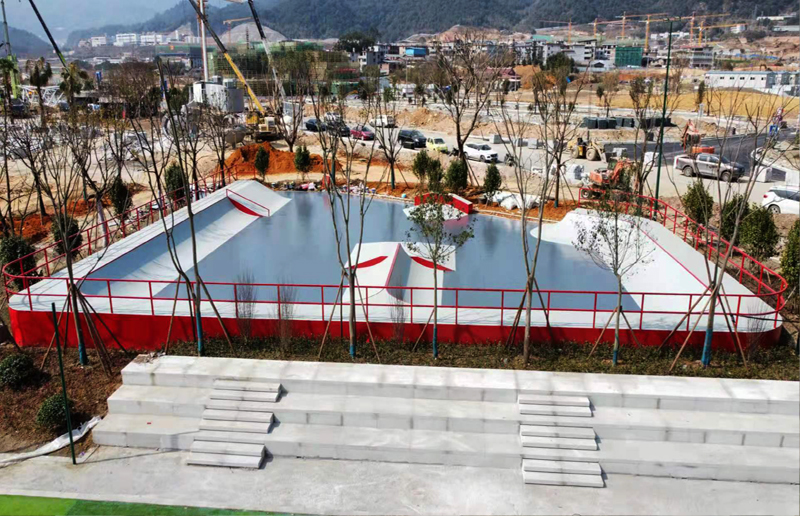 福建省龍巖市數字產業園極限運動場