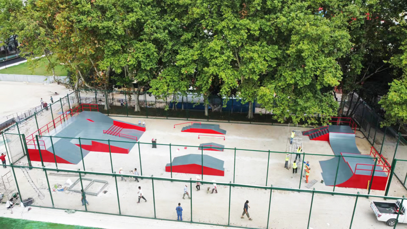 南京信息工程大學極限運動場