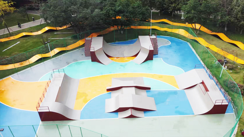 四川省成都市新華公園極限運動場(綜合比賽區)