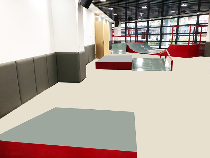 安徽省六安技師學院極限運動場