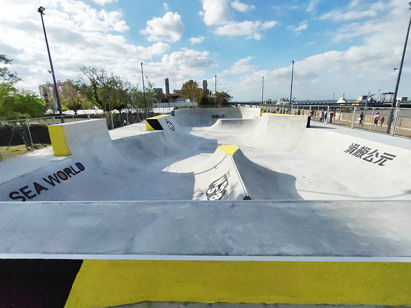 上海郵輪港滑板公園(碗池區(qū))