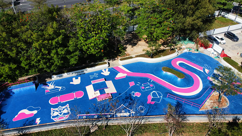 廣東省深圳市漂浮公園極限運(yùn)動(dòng)場(chǎng)