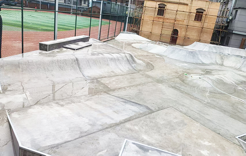 江西省九江市大中路文化街區(qū)極限運(yùn)動(dòng)場(chǎng)