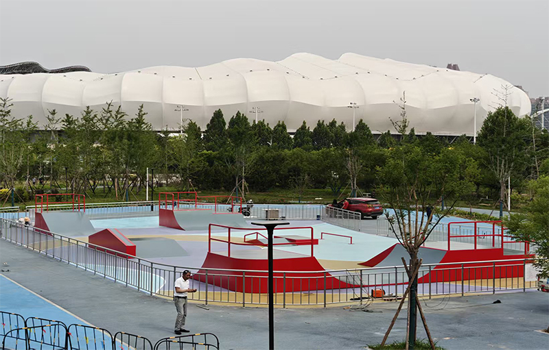 河北省衡水市奧體中心公園極限運動場